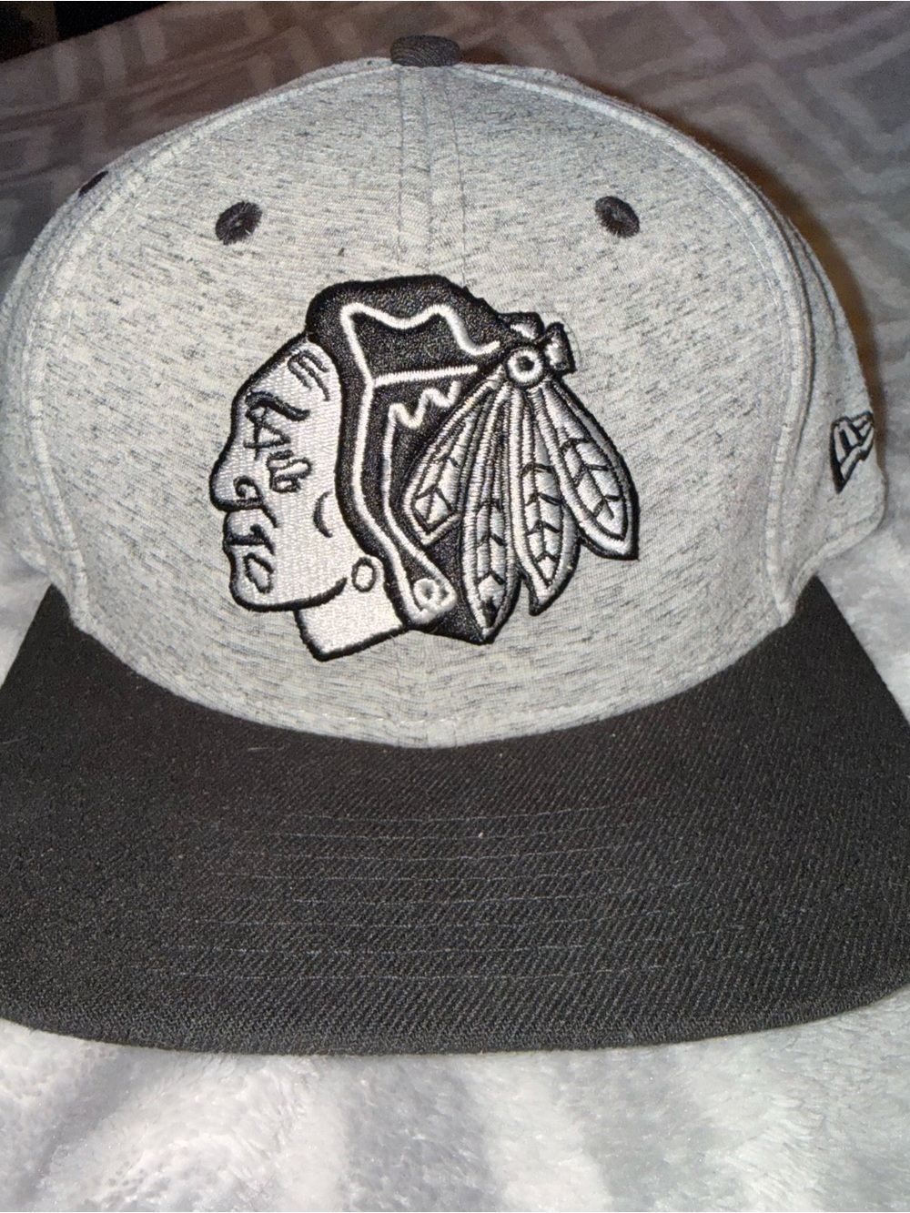 New Era Heather Chicago Blackhawks hat